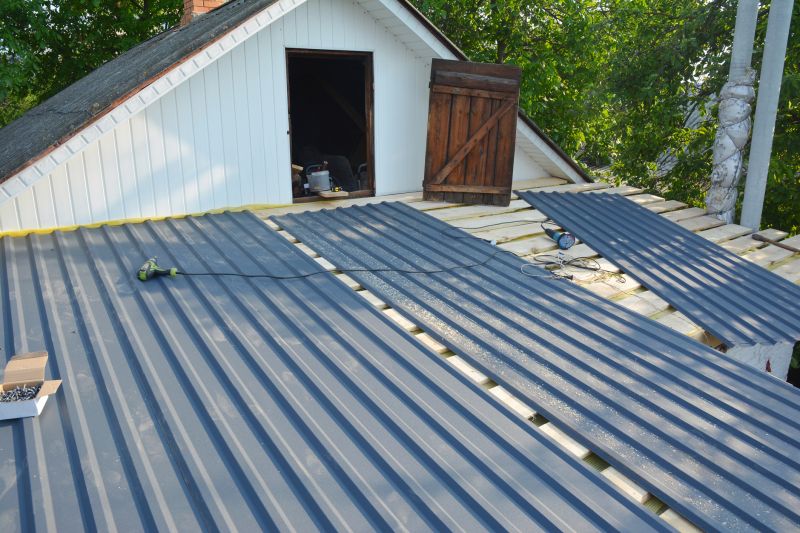 Finished Corrugated Roof Repair